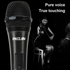 Dynamic Karaoke Microphone for Singing, Vocal Wired Microphone for Karaoke, Hand