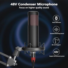 Podcast Mixer for 2 Mics RGB Voice Change Commander M100 3rd