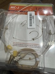 Jk Professional Headset Headworn Earhook Microphone MIC-J 071S Compatible With
