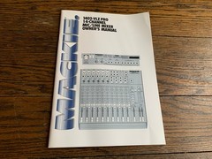 MACKIE 1402- VLZ PRO MANUAL/ TECHNICAL BOOKLET- MAKE OFFER!