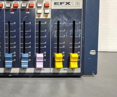 SoundCraft EFX12 Compact 12-Channel Lexicon Effects Phantom Power Analog Mixer