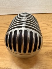 Vintage Shure 55 – 1940’s „Fatboy“ Dynamic Microphone, w/cable UNTESTED