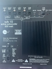Blue Sky Sub12 Subwoofer