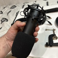 Microphone Kit With Headphones Adjustable Podcast Equipment Maono Brand