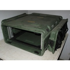Rackmount 04U x24 ECS Legacy Composite Shock Mount Shockmount Case Green G