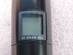 Shure UR4D+ G1 Dual Wireless System 470-530MHz w/ UR2 Mic & UR1 Bodypack