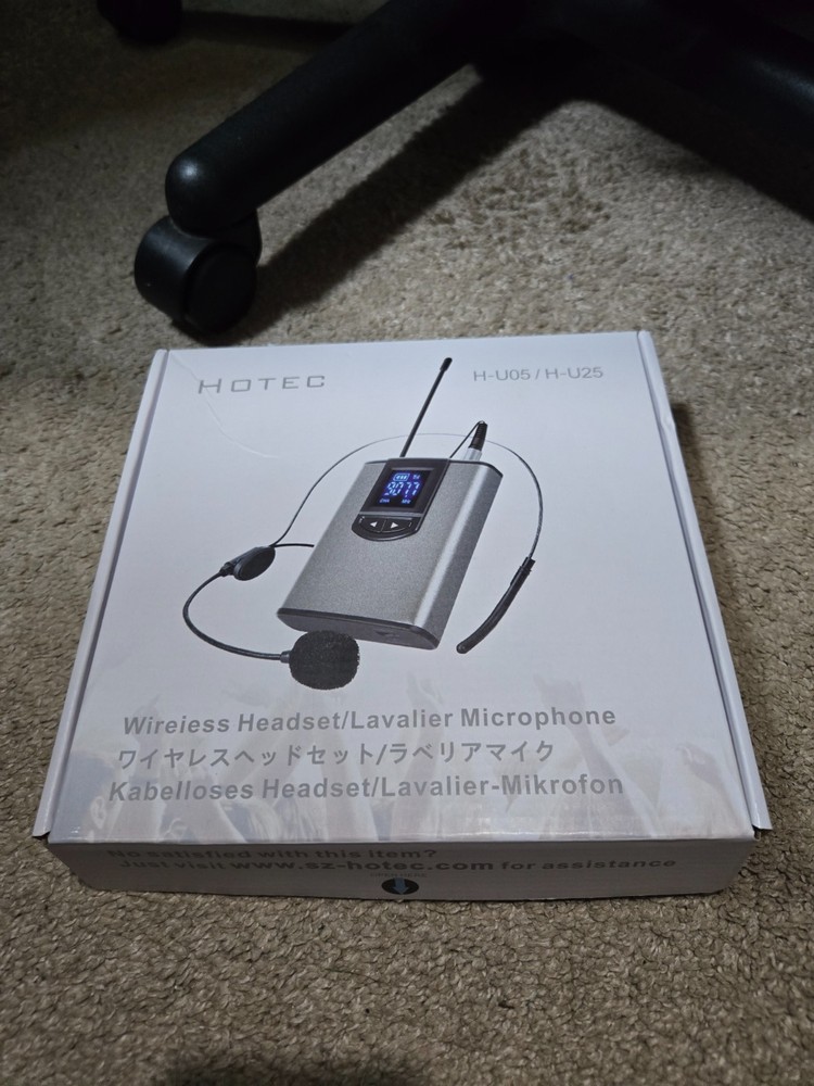Hotec H-U05 H-U25 Wireless Headset Lavalier Microphone