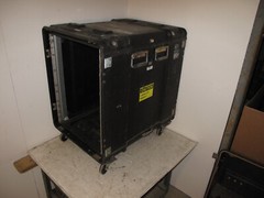 Rackmount 14U 19×24 Wheeled ECS Composite Shockmount Electronics Equip Case TSC