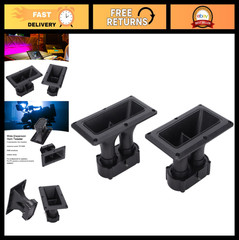 High Sensitivity Dual Drive Piezoelectric Horn Tweeter Speakers – 2 Pack, 75-150