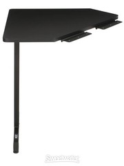 On-Stage Stands WSC7500B Workstation Corner Accessory – Black