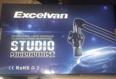 Excelvan BM-800 Condenser Studio Microphone Recording Mic With Shock Mount