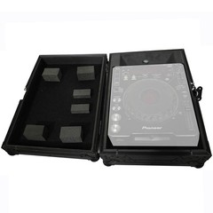 Pro-X XS-CDBL Black Large Format CD/CDJ Digital Media Player DJ Case