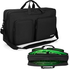 Multi-Layer Padded DJ Controller Gig Bag Carry Case for Pioneer, Denon, Numark