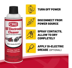 05103-Case 5103 Quick Dry Electronic Cleaner, 11 oz, 12 Pack