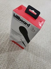 Billboard Dynamic Microphone- For Any Device w/1/4″ 🎤 Input, 10 Foot Cord, New