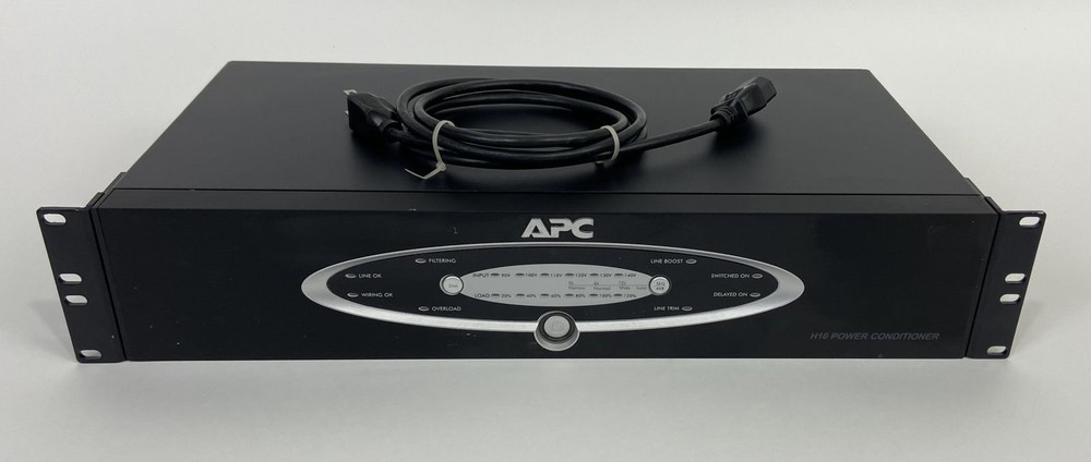 APC H10BLK 1kVA H-Type Rackmount Power Conditioner 120V