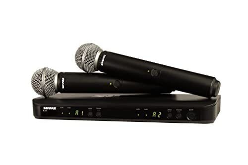 Shure BLX288/SM58-H11 Wireless Dual Vocal System with two SM58