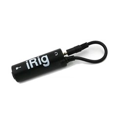 1 pc IRIG guitar interface converter 3.5mm audio cable with low background noise