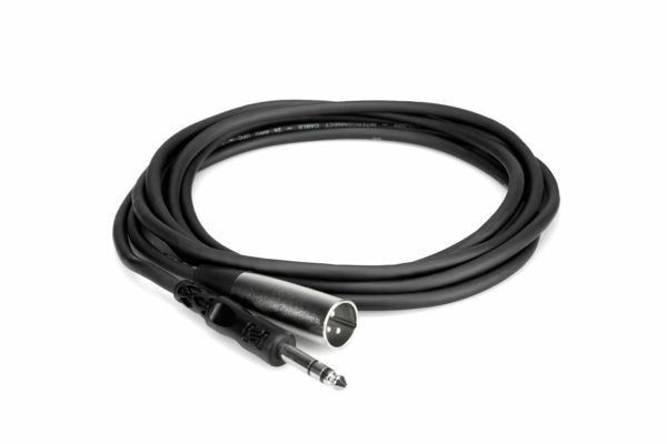Hosa STX-103M 3ft Balanced Interconnect – 1/4 in TRS to XLR3M