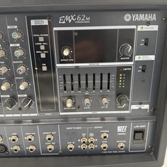 Yamaha EMX62M Powered Mixer Amplifier PA Mixer Tested Working