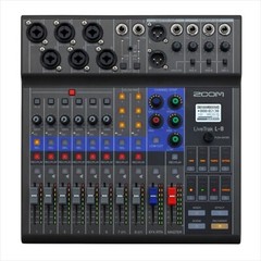 ZOOM LiveTrak L-8 8ch Live Podcast Digital Mixer and Recorder Japan NEW
