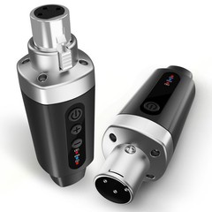 EBJ Wireless Microphone Transmitter Receiver 2.4Ghz, XLR Microphone Wireless …