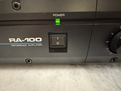 Alesis RA-100 Reference Amplifier 75 WPC @ 4 Ohms Stereo – Tested Working Video