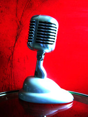 Vintage 1940’s Shure Brothers 55 Fatboy microphone Elvis deco w S-36 stand # 5