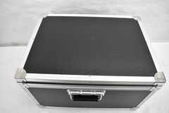 Heavy Duty Utility Case Aluminum Hard Shell w Foam Padding Interior READ