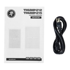(2) Mackie Thump215 15″ 1400w Powered DJ PA Speakers+Stands+Cables+Bag Thump 215