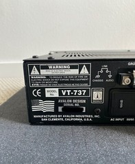 Avalon VT-747sp Stereo Vacuum Tube Compressor / Equalizer