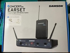 SAMSON Concert 88x 100-Channel Wireless UHF Earset Microphone mic – D Band