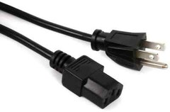 Hosa PWC-148 Power Cord Iec C13 – Nema 5-15p 8ft
