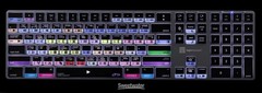 LogicKeyboard Titan Wireless Backlit Keyboard for Avid Media Composer – macOS