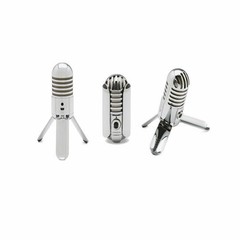 Samson Meteor Mic USB Studio Microphone | Large Diaphragm | Built-in Monitoring