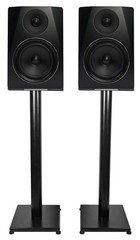 Pair Rockville APM6B 6.5″ 350W Powered USB Studio Monitor Speakers+29″ Stands