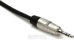 Hosa HMR-010Y Pro Stereo Breakout Cable – 3.5mm TRS Male to Dual RCA Male – 10′