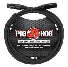 5 Pack Pig Hog PHM6 High Performance 8MM XLR Mic Cable, 6FT LIFETIME WARRANTY!