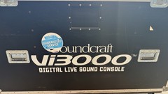Soundcraft Vi3000 Digital Mixer 128-Channel Console w/ Roadcase and Cover