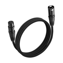 6 Feet XLR Cable – Noise-Cancelling, High Data Transfer for Professional Sound