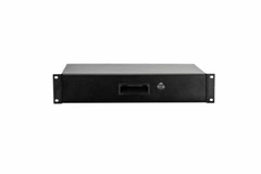 Elite Core 2u Space Deep ATA Rack Case Drawer with Lock & Keys -Black