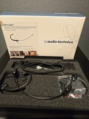 Audio-Technica BP892cH MicroSet Subminiature Headworn Microphone Black