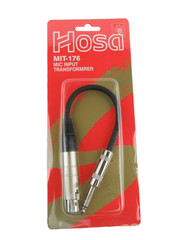 Hosa MIT-176 Impedance Transformer, XLRF 6in Cable – New Old Stock, Free Ship