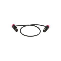 Cable Techniques LPS Low-Profile LPXLR-3F to TA3F Cable, 18″ – Orange Caps