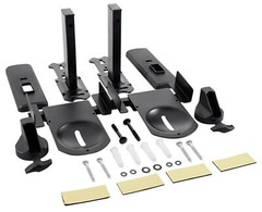 2) Rockville Wall Mount Swivel Brackets For Samson SAM50 Studio Monitor Speakers