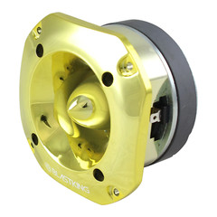 Blastking TW2000-GLD 500 Watts 4×4 inch 1.5 inch VC Titanium Bullet Tweeter Gold
