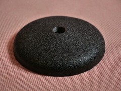 Desktop Threaded Cast Iron Microphone Stand 6 Inch Wide Base