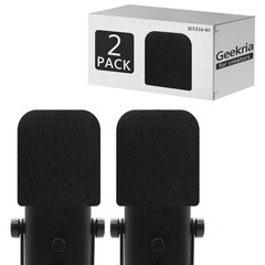 Geekria Foam Windscreen for FIFINE AmpliGame AM8 (2 Pack)