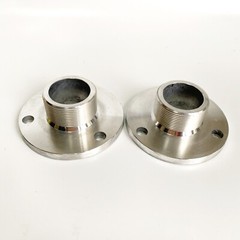 Pair Aluminum Horn/Driver Adapter Horn Converter Flalnge 34mm Threads 72mm Base