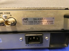 JVC BR-S500U SVHS Video Cassette Player for PARTS, Error 321 w/SA-K50U Time Code